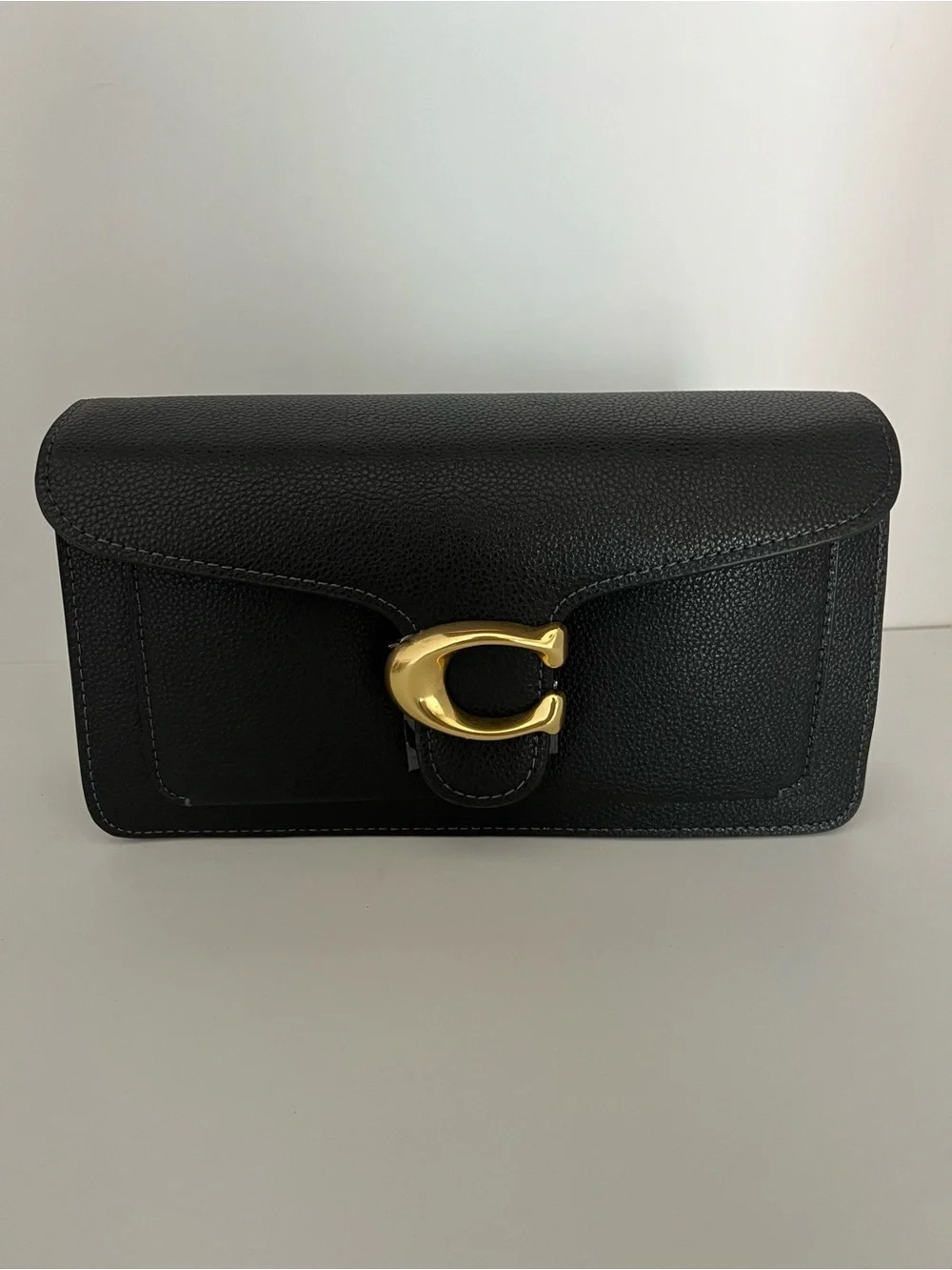 Coach sleek black
